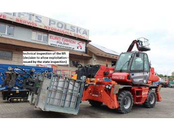 Manitou MRT 1840 Easy Turbo - 18m / basket / telehandler - Telescopic handler