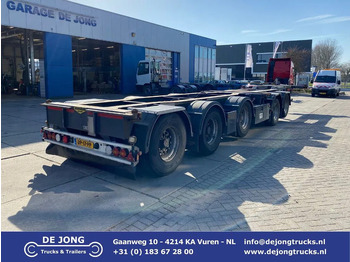 Broshuis 2 Connect 5 AKCC / 5 Axles / 3x Steering / 3x Lift Axle - Container transporter/ Swap body semi-trailer