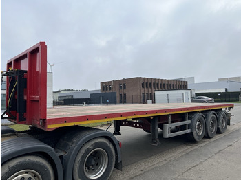 Hoet Trailers SC33AA 41T - 10,00m - Luchtgeveerd - Liftas - Keuring 01/2026 - Dropside/ Flatbed semi-trailer