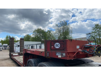 Langendorf Satbue 20/28 Low bed - Dropside/ Flatbed semi-trailer