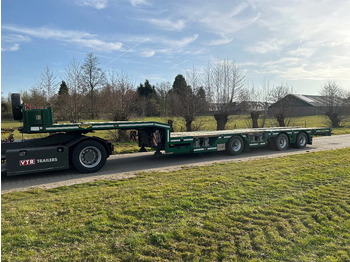 Broshuis 3ABSD-48/1 | HYDRO STEERING | SLANTING REAR | ALU RAMPS | - Low loader semi-trailer
