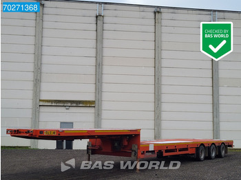 Broshuis 3ABSD-48 3 axles 3x Lenkachse Ausziehbar / Extendable TÜV 08/25 - Low loader semi-trailer