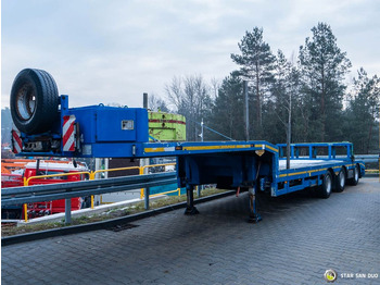 Broshuis E-2190/27 3 AXLE L: 16m ! 50 TONS !  - Low loader semi-trailer