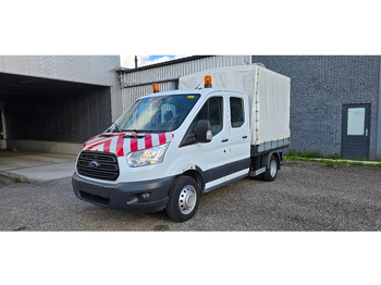 Ford Transit 7 seats 33000km, Tailift, New Truck - Flatbed van