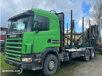 Timber truck SCANIA R144