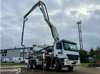 Concrete mixer truck 2004 MERCEDES-BENZ ACTROS 3241K 8X4/4 PUMI: picture 3