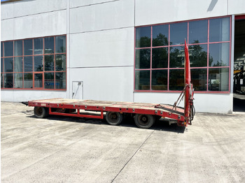 Low loader trailer 3 Achs Tiefladeranhänger mit gerader Ladefläche: picture 2