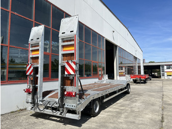 New Low loader trailer for transportation of heavy machinery Möslein T 2 Schwebheim Neuer 2 Achs Tieflader- Anhänger, Verbreiterung: picture 5 New Low loader trailer for transportation of heavy machinery Möslein T 2 Schwebheim Neuer 2 Achs Tieflader- Anhänger, Verbreiterung: picture 5