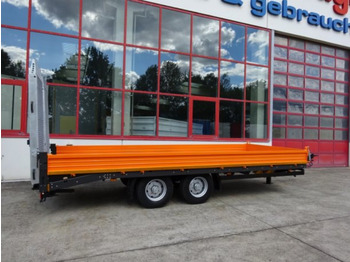 New Low loader trailer for transportation of heavy machinery Möslein TTT 11-6,2 BR Orange  Tandemtieflader mit breiten RampenNeufahrzeug: picture 4
