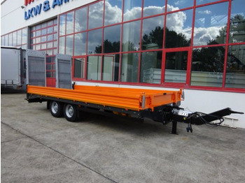 New Low loader trailer for transportation of heavy machinery Möslein TTT 11-6,2 BR Orange  Tandemtieflader mit breiten RampenNeufahrzeug: picture 2