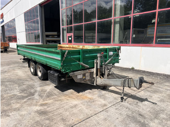 Tipper trailer Tandemkipper- Tieflader, wenig Benutzt: picture 3