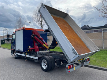 Tipper, Crane truck DAF LF 45 kipper + crane: picture 3