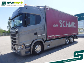 Curtainsider truck SCANIA S 500