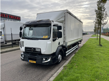 Curtainsider truck RENAULT D 240