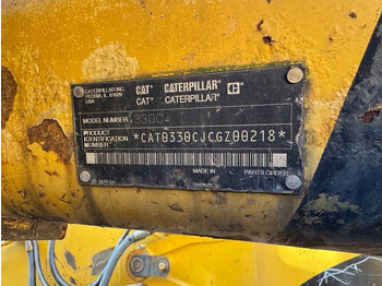 Crawler excavator CAT 330 CL FOR PARTS: picture 2