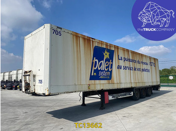 Closed box semi-trailer KRONE