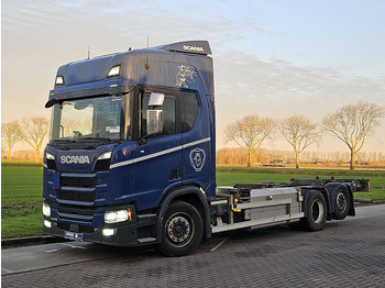 Container transporter/ Swap body truck Scania R410 6X2*4 RET. CNG GAS: picture 2 Container transporter/ Swap body truck Scania R410 6X2*4 RET. CNG GAS: picture 2