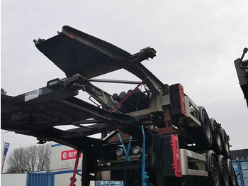 Container transporter/ Swap body semi-trailer VAN HOOL