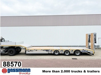 Low loader semi-trailer