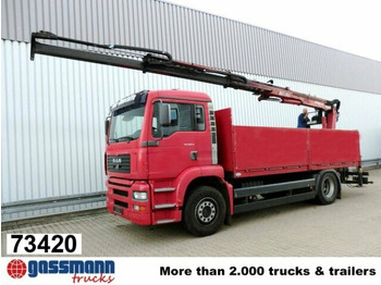 Dropside/ Flatbed truck MAN TGA 18.360