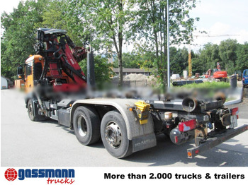 Hook lift truck, Crane truck MAN TGS 26.400 6x2-4 BL, Lenk-/Liftachse, Kran: picture 3 Hook lift truck, Crane truck MAN TGS 26.400 6x2-4 BL, Lenk-/Liftachse, Kran: picture 3