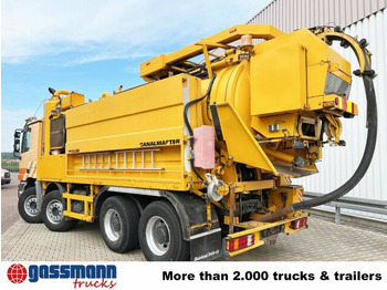 Road sweeper Mercedes-Benz Actros 3243 K 8x4/4, Müller Saug- und: picture 2