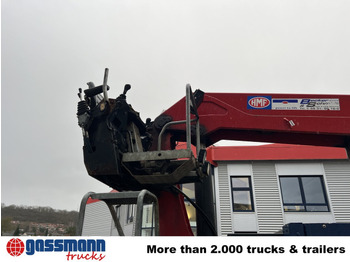 Dropside/ Flatbed truck, Crane truck Mercedes-Benz Antos 2540 L 6x2, Lenkachse, HMF 2110-L3: picture 4