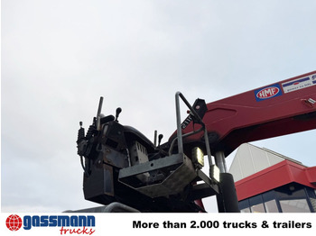 Dropside/ Flatbed truck, Crane truck Mercedes-Benz Antos 2540 L 6x2, Lenkachse, HMF 2110-L3: picture 2
