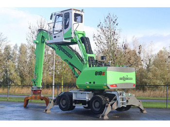 Waste/ Industry handler Sennebogen 818 E K9 ULM | SORTING GRAB | GOOD TIRES: picture 3 Waste/ Industry handler Sennebogen 818 E K9 ULM | SORTING GRAB | GOOD TIRES: picture 3