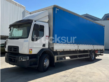Curtainsider truck RENAULT D