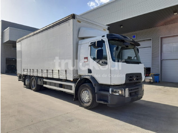 Curtainsider truck RENAULT D320.26 ejes 6x2*4: picture 2
