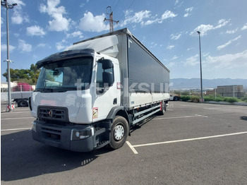 Curtainsider truck RENAULT D 380