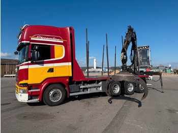Crane truck SCANIA R 580