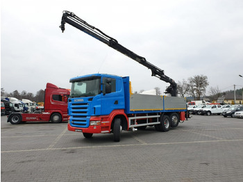 Scania R 400 LB 6x2 HDS Budowlanka Widły Oś Skrętna Super Stan on lease Scania R 400 LB 6x2 HDS Budowlanka Widły Oś Skrętna Super Stan: picture 3