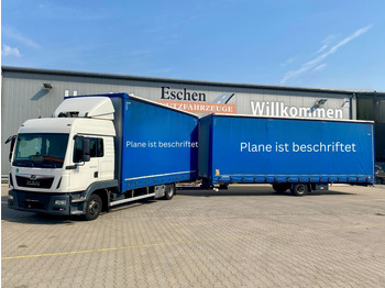 Curtainsider truck MAN TGL 12.250