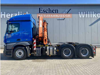 Tractor unit Mercedes-Benz 2642 LS 6x4 / Atlas 332.3 E-AS Faltkran: picture 2