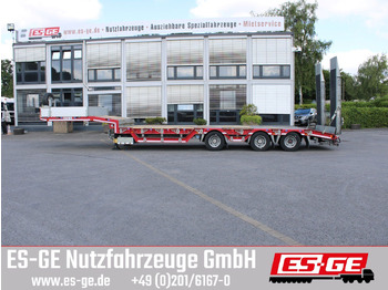 Low loader semi-trailer ES-GE 3-Achs-Satteltieflader, Radmulden: picture 5