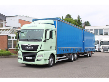Curtainsider truck MAN TGX 26.460