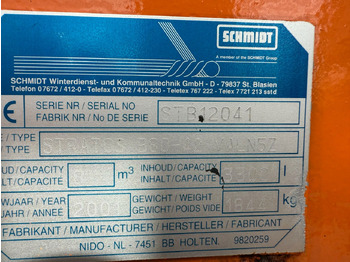 Truck Schmidt Salzstreuer Stratus B80-42 VALN5Z Bandstreuer: picture 4