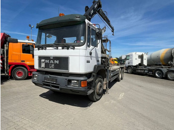 MAN F2000 27.342 6x4 Abrollkipper mit Kran on lease MAN F2000 27.342 6x4 Abrollkipper mit Kran: picture 1