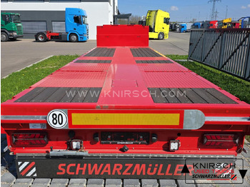 Low loader semi-trailer SCHWARZMUELLER Tieflader ausziehbar gelenkt: picture 4