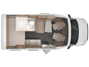 Semi-integrated motorhome KNAUS TOURER VAN 500 MQ