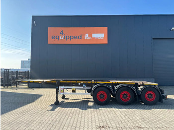 Container transporter/ Swap body semi-trailer Burg 20FT / 20FT SWAP ADR, 3.690kg, SAF INTRADISC, 2 liftassen, APK/ADR: 9/2025: picture 2