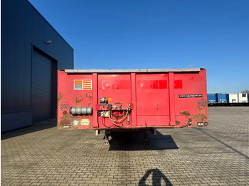 Dropside/ Flatbed semi-trailer MOL 62 tons Ballast trailer, 4 axles, 2 steering axles, Belgium- trailer, 70% tyres: picture 4