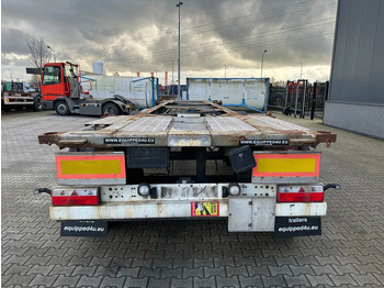 Container transporter/ Swap body semi-trailer TURBO'S HOET 20FT/30FT, ADR (FL, AT, OX), empty weight: 3.720kg, liftaxle, SAF disc: picture 4