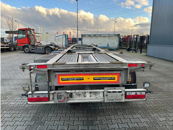 Container transporter/ Swap body semi-trailer Van Hool 20FT/30FT, ADR (FL, AT, OX), empty weight: 3.700kg, ALCOA, galvanized, BPW + DISC, liftaxle: picture 4