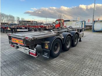 Container transporter/ Swap body semi-trailer Van Hool 20FT/30FT, ADR (FL, AT, OX), empty weight: 3.700kg, ALCOA, galvanized, BPW + DISC, liftaxle: picture 3