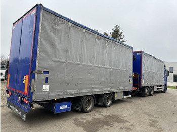 Box truck, Crane truck Mercedes-Benz Actros 2645 6x2 105m³ JUMBO + RETARDER + KRAN PALFINGER PK 19.001 SLD (4x) + RADIO - *FULL AIR* - FRIGO - EURO 6 - SAF AXLES - BELGIAN TRUCK: picture 5