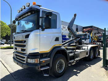 Hook lift truck Scania G450 6x4 HOOKLIFT AJK 20T - 5760mm - 3m90 WB - HUB REDUCTION / STEEL SUSP. - EURO 6 - BE TRUCK: picture 3