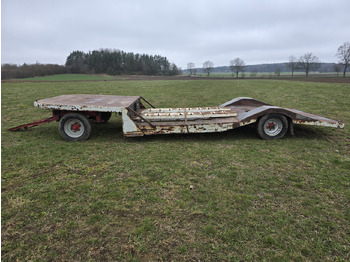 Low loader trailer